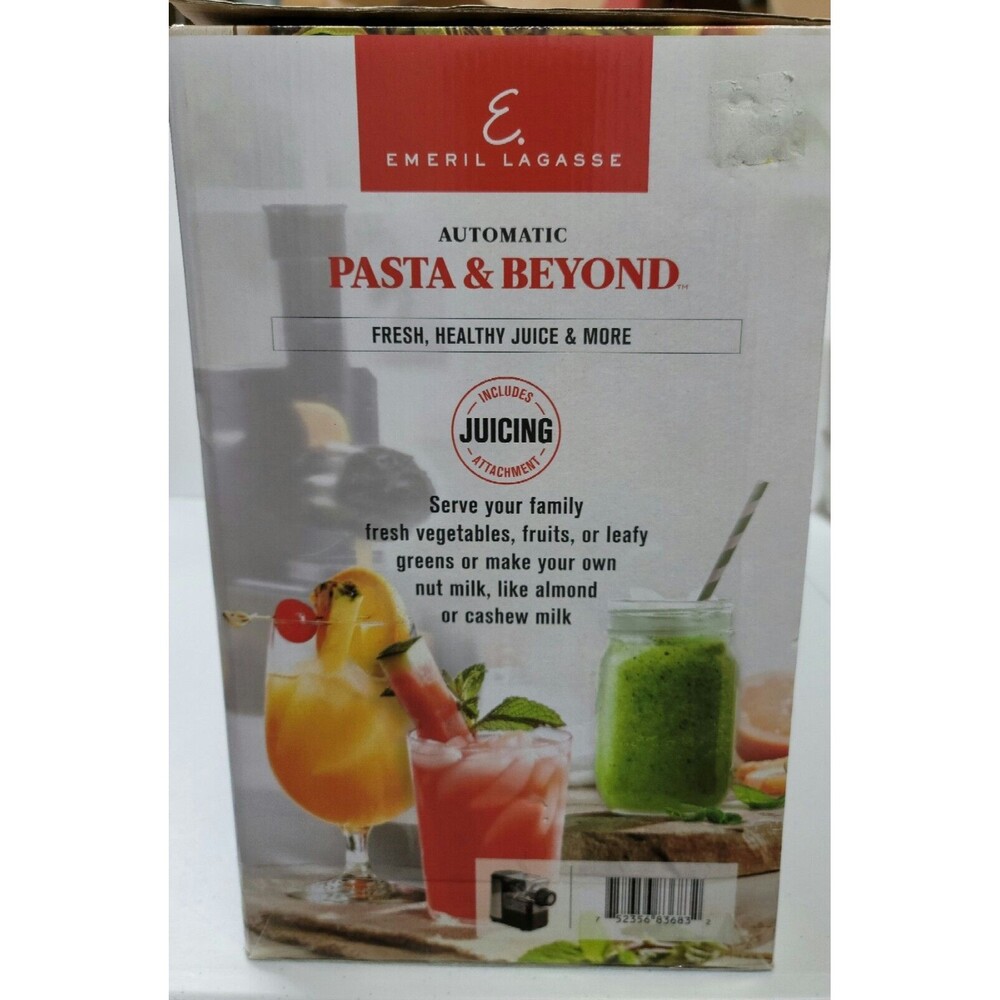 NIB Sealed Emeril Lagasse Pasta & Beyond Pasta Machine Juicer/Frozen 2 in 1 - Picture 4 of 9